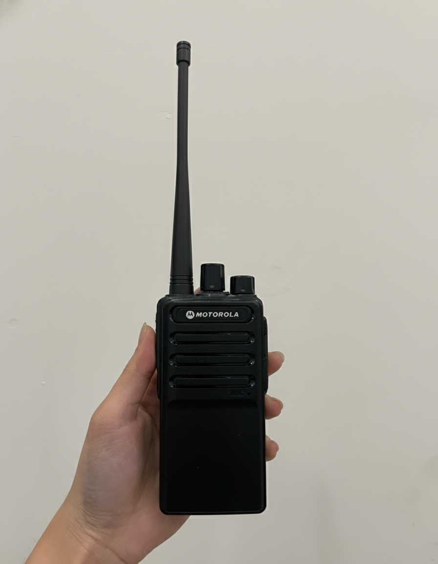 Bộ Đàm Cầm Tay Motorola GP 858 Nhỏ gọn, bền bỉ, pin khỏe, liên lạc ổn định 16 bo dam cam tay motorola gp 858 nho gon 2