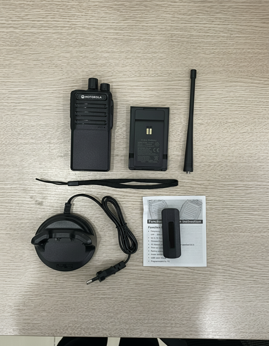 Alternative view of Bộ Đàm Cầm Tay Motorola GP 858 Nhỏ gọn, bền bỉ, pin khỏe, liên lạc ổn định