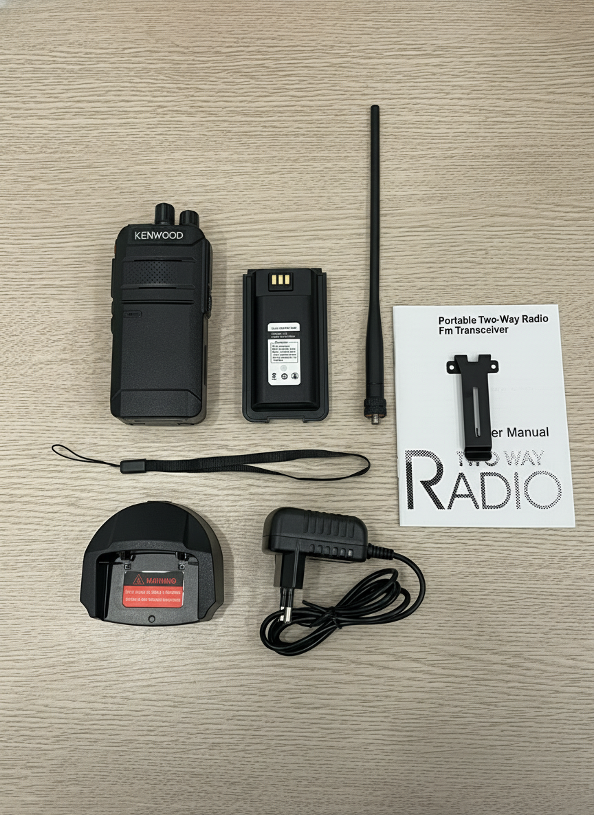 Alternative view of Bộ Đàm  Kenwood TK 3502 liên lạc rất tốt cho địa hình nhà cao tầng, thành phố, đô thị, khu đông dân cư