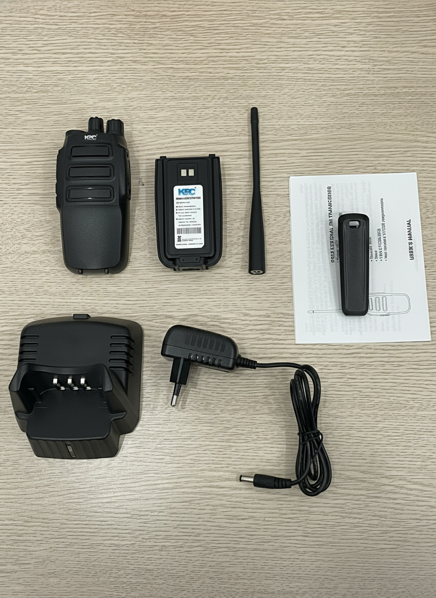 Alternative view of Máy bộ đàm KBC PT-5000 Bộ đàm cầm tay UHF công suất cao 10W, pin 4500mAh, liên lạc ổn định