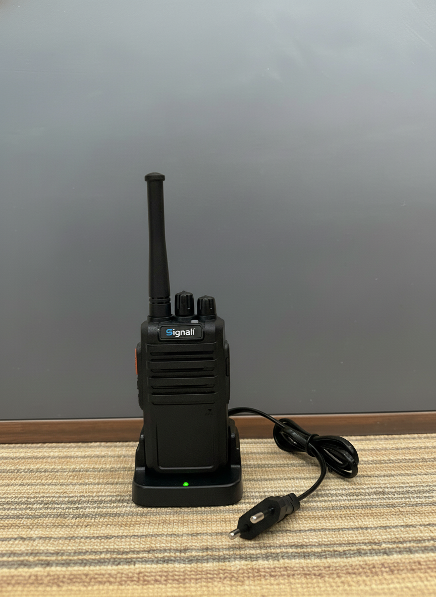 Bộ đàm SIGNALL SN355 Bộ đàm cầm tay UHF công suất lớn 10W, pin 4200mAh, liên lạc ổn định đến 3km