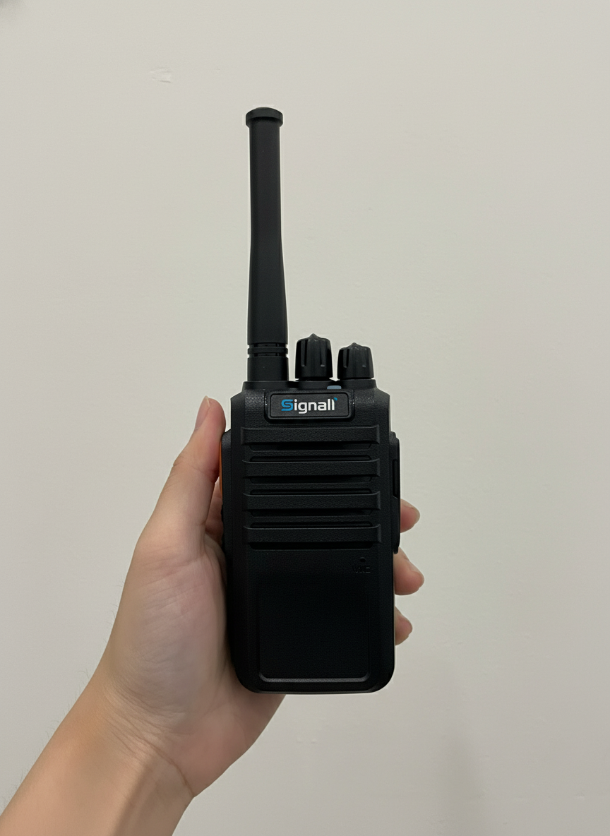 Bộ đàm SIGNALL SN355 Bộ đàm cầm tay UHF công suất lớn 10W, pin 4200mAh, liên lạc ổn định đến 3km 6 Bộ đàm SIGNALL SN355 Bộ đàm cầm tay UHF công suất lớn 10W, pin 4200mAh, liên lạc ổn định đến 3km - Ảnh 6