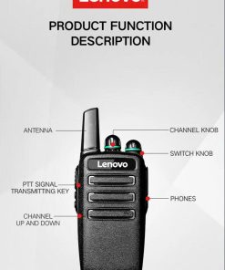Bộ Đàm Cầm Tay Lenovo CC100 UHF 21 CC100