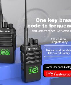 Alternative view of Bộ Đàm Motorola Xir P8650, Chống Nước, Pin khủng 5800 mAh , sạc C Type