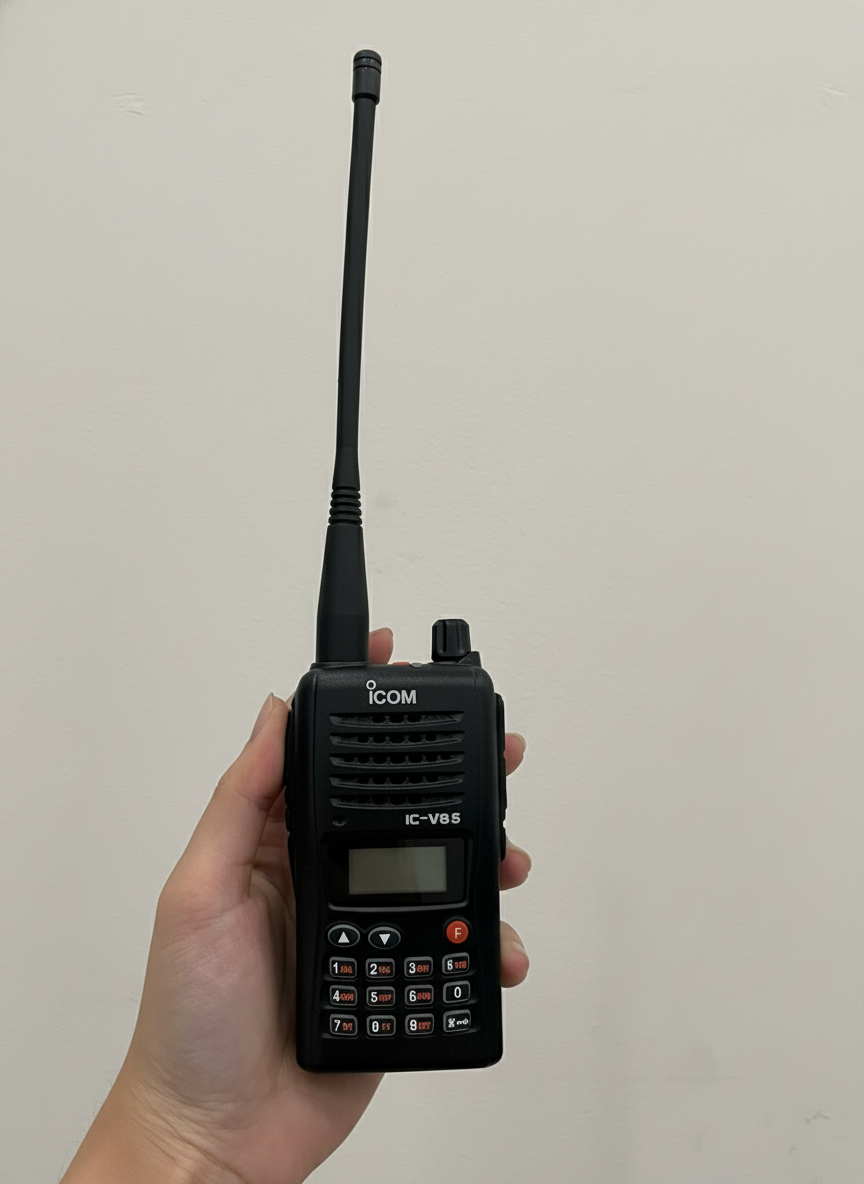 Bộ Đàm Icom IC V85, tần số VHF 136-174MHz 4 Bộ Đàm Icom IC V85, tần số VHF 136-174MHz - Ảnh 4