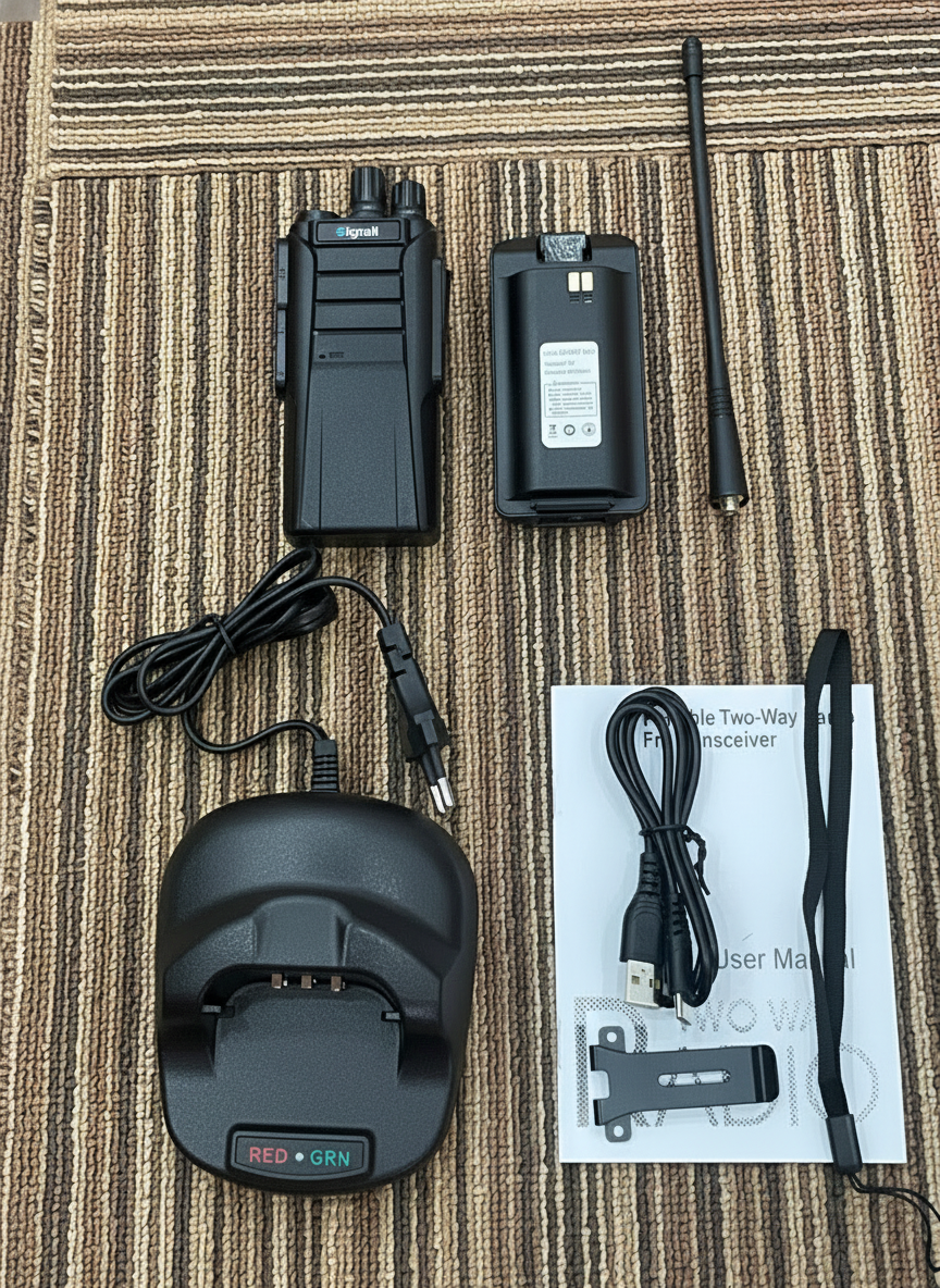 Alternative view of Bộ đàm cầm tay Signall SN989 Giải pháp liên lạc chuyên nghiệp, ổn định