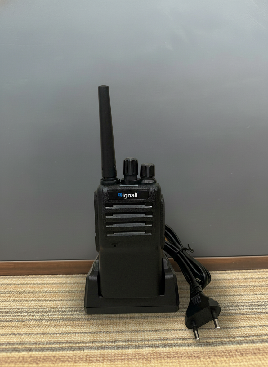 Bộ đàm Signall SN377 Công suất mạnh mẽ, pin trâu, bền bỉ cho công trình