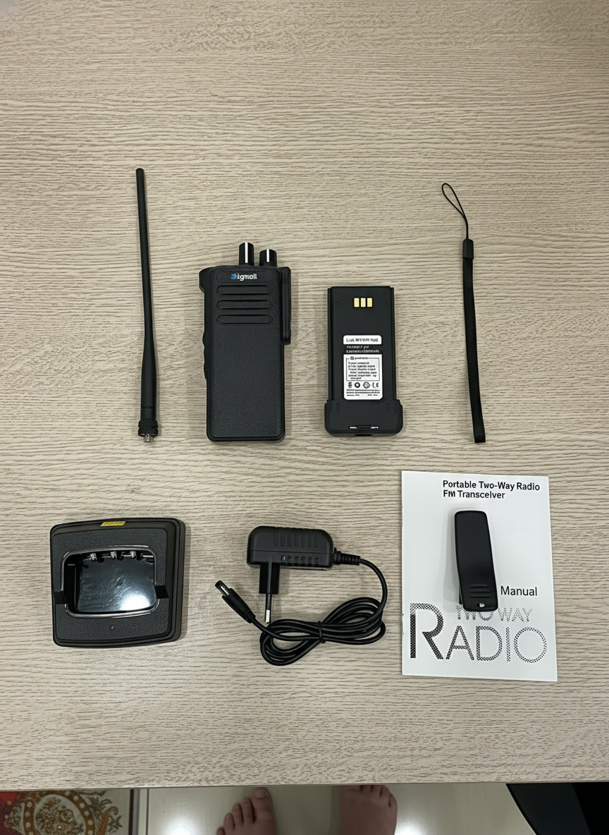 Alternative view of Bộ đàm Signall SN8558 Bộ đàm UHF công trình bền bỉ, tín hiệu ổn định