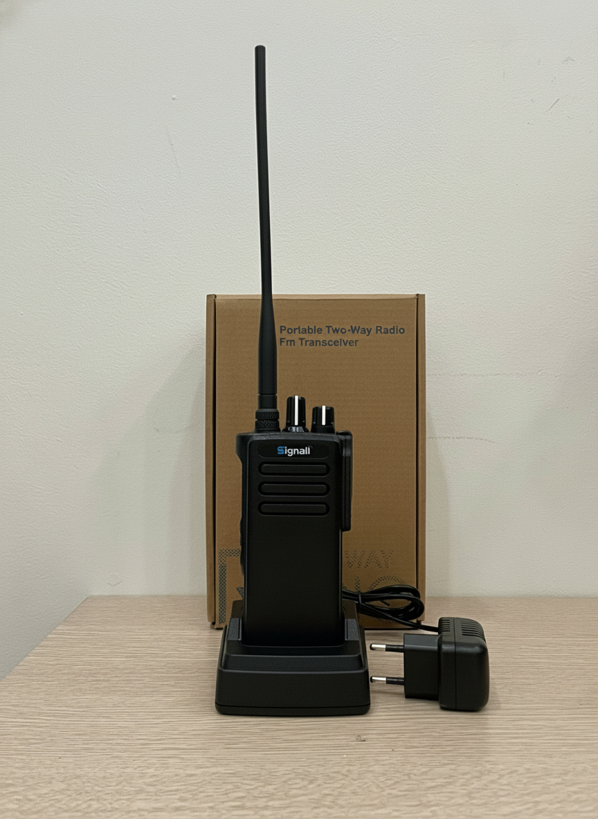 Bộ đàm Signall SN8558 Bộ đàm UHF công trình bền bỉ, tín hiệu ổn định 17 bo dam signall sn8558 6